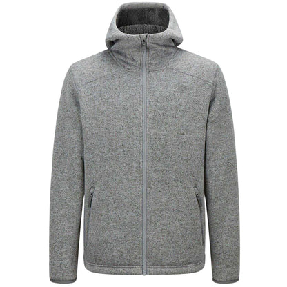 Grey Marl - Front - Karrimor Mens Orbit Polyester Full Zip Hoodie
