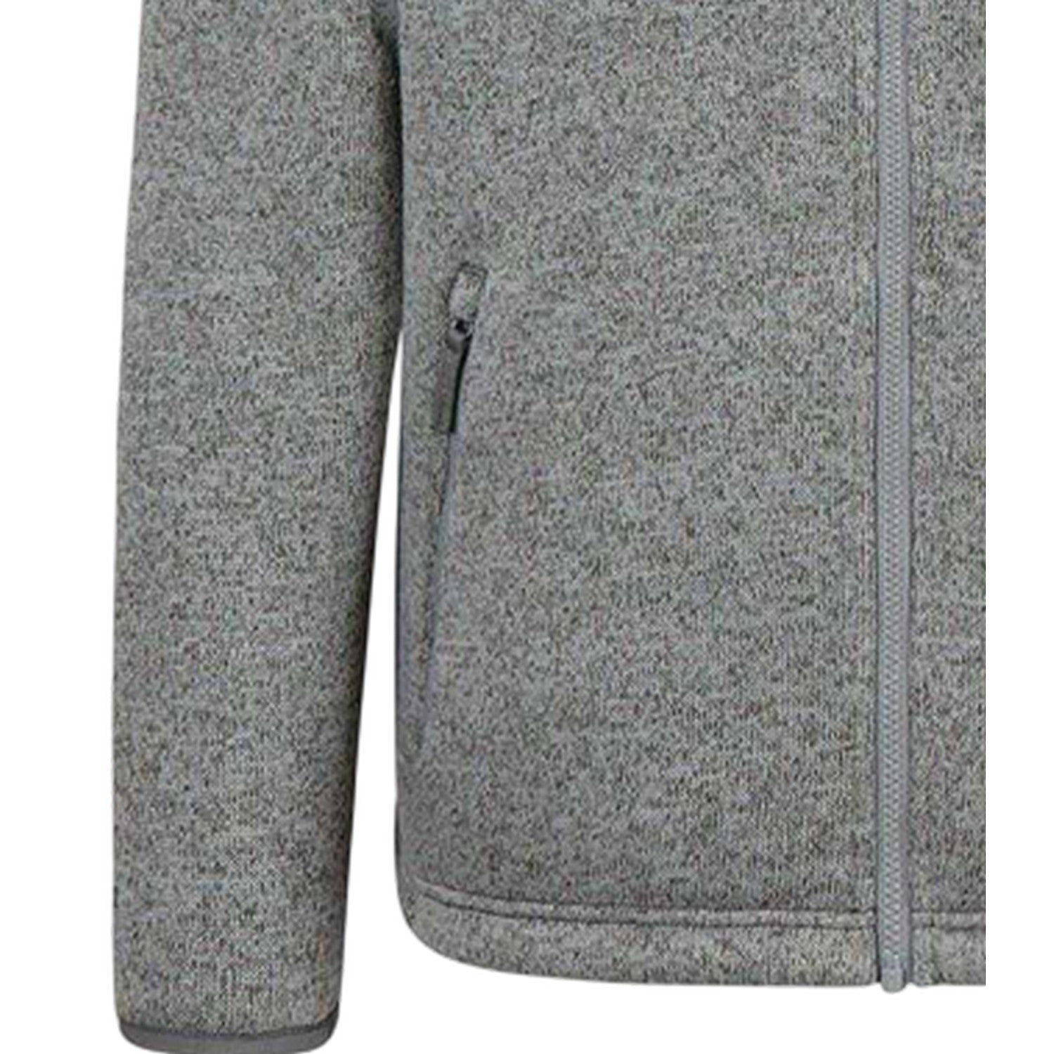 Grey Marl - Lifestyle - Karrimor Mens Orbit Polyester Full Zip Hoodie