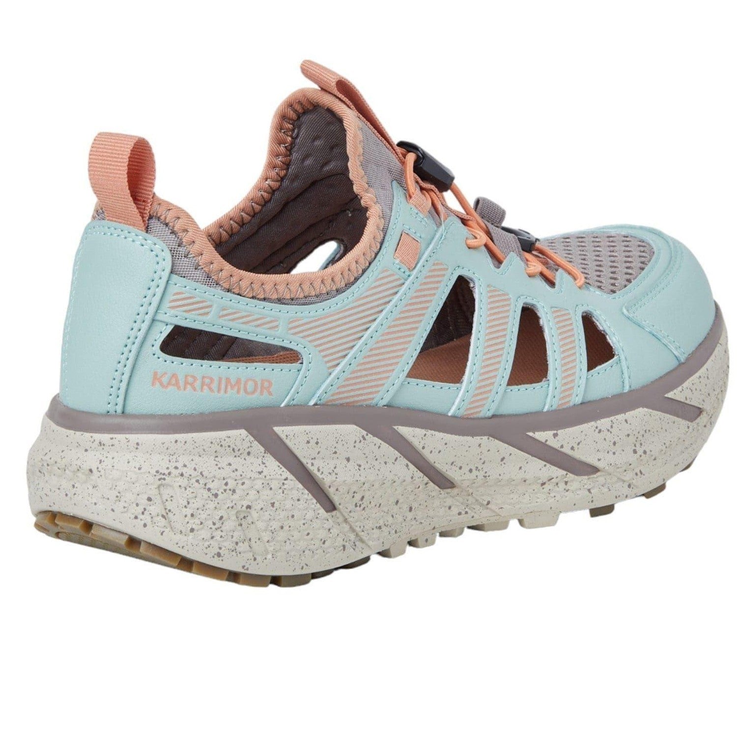 Green - Back - Karrimor Womens-Ladies Palmerston Closed Toe Sandals