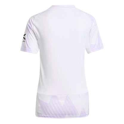 White - Back - Adidas Womens-Ladies 25-26 Manchester United FC Away Jersey