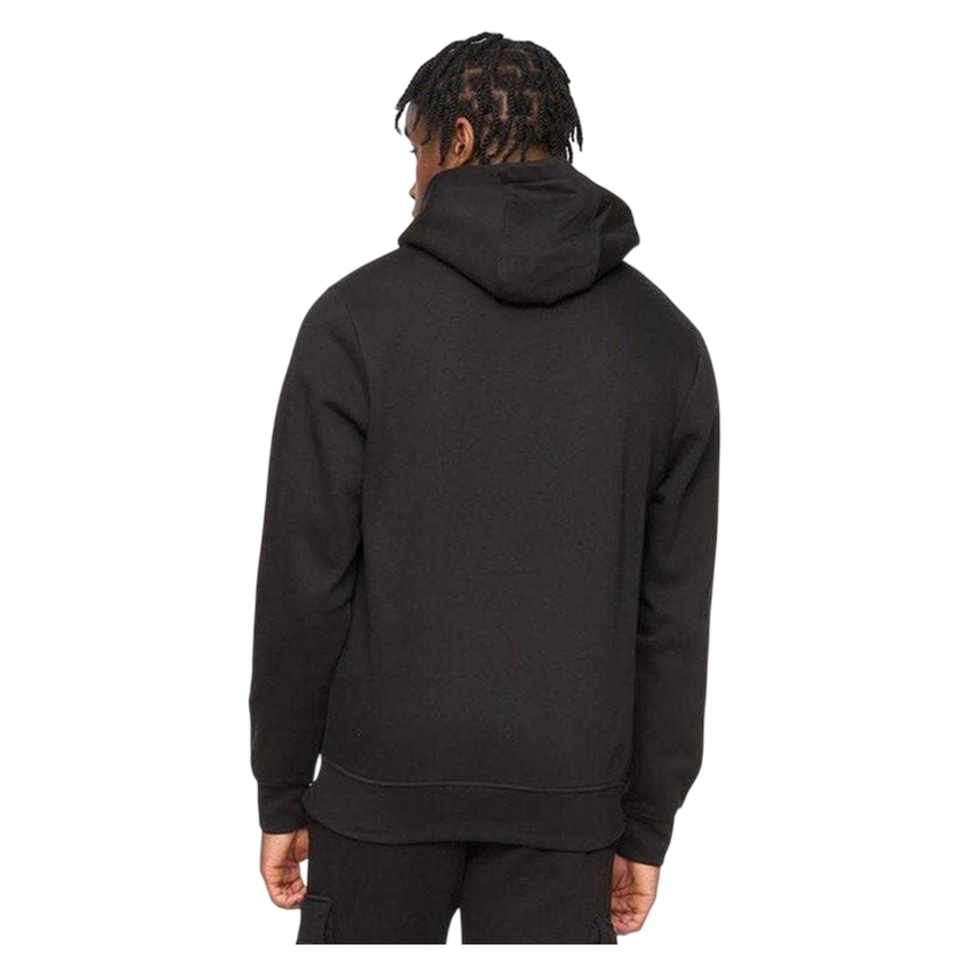 Black - Back - Kings Will Dream Mens Crosby 2.0 Cotton Blend Pullover Hoodie