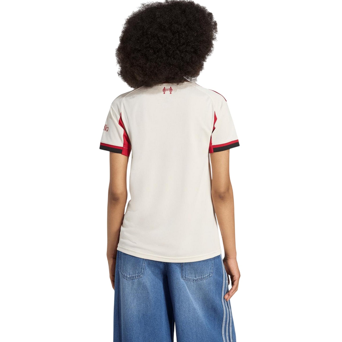 White - Lifestyle - Adidas Womens-Ladies 25-26 Liverpool FC Away Jersey