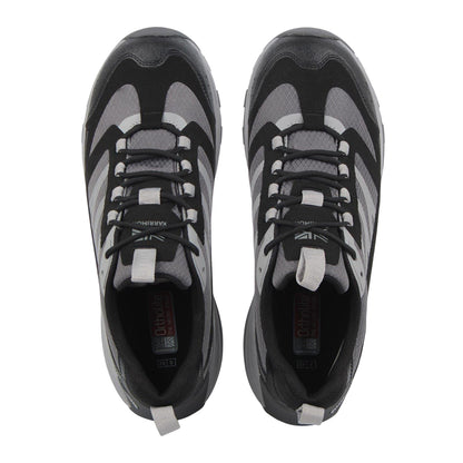 Charcoal - Side - Karrimor Mens Milford Hiking Shoes