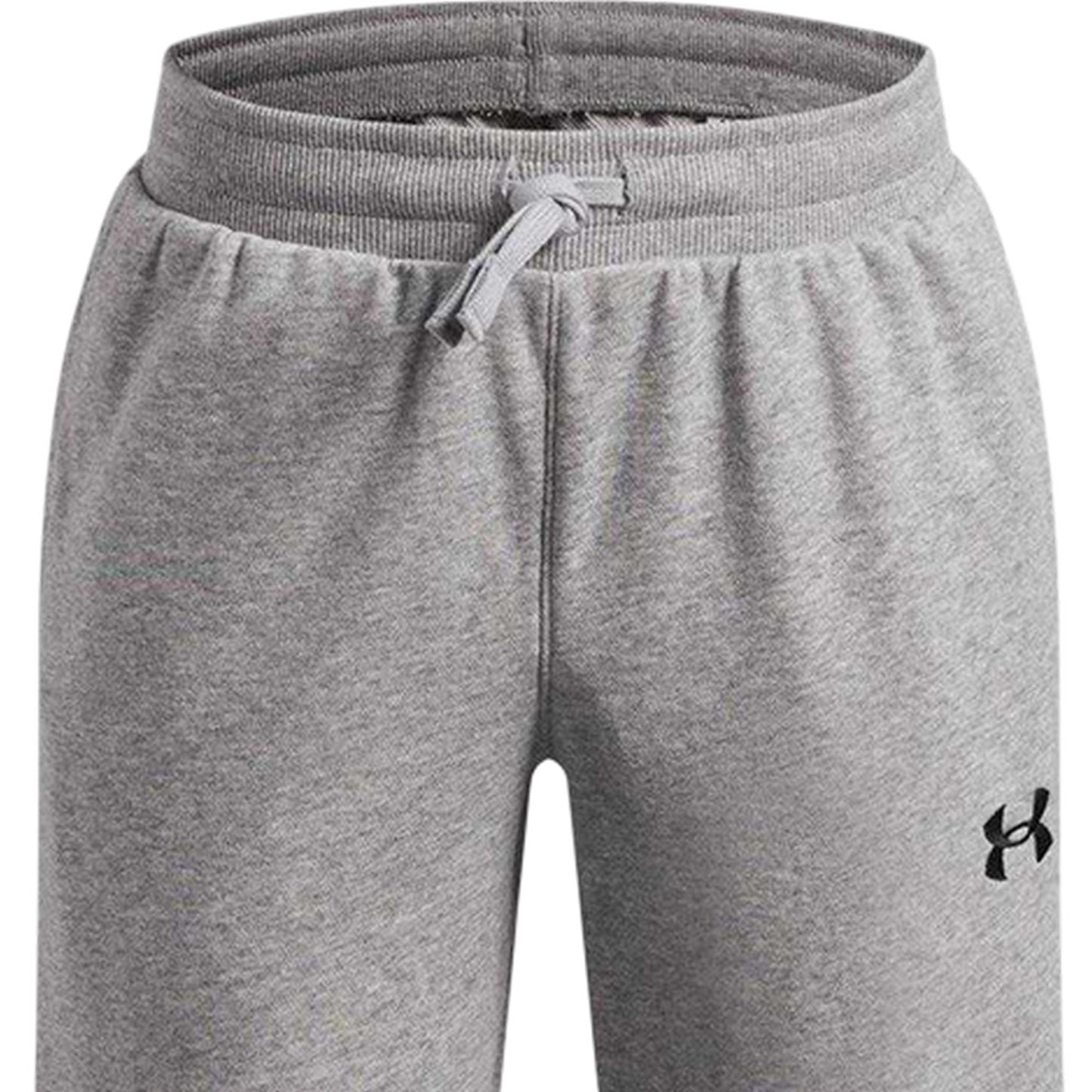 Grey-Black - Lifestyle - Under Armour Childrens-Kids Rival Tracksuit Bottoms