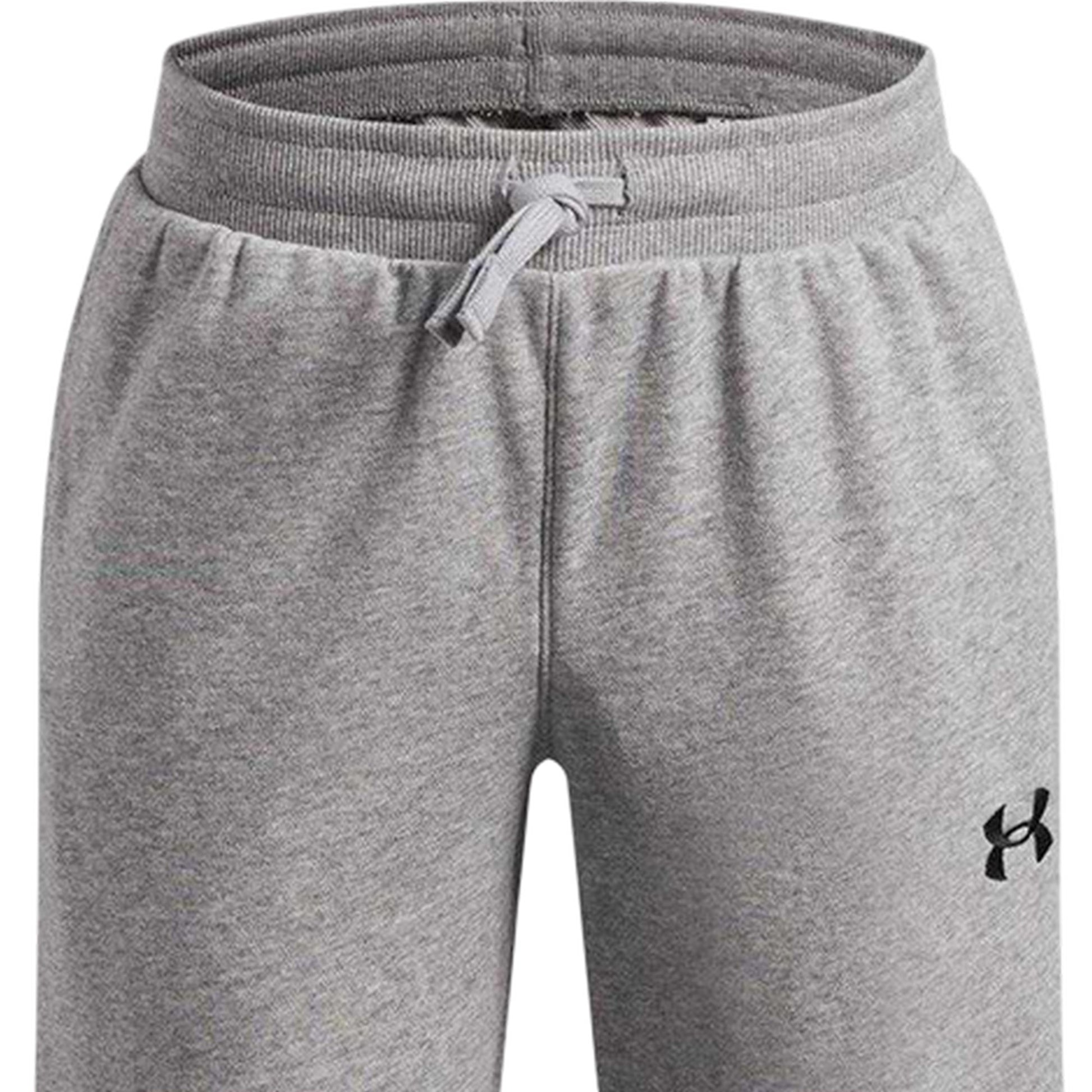 Grey-Black - Lifestyle - Under Armour Childrens-Kids Rival Tracksuit Bottoms