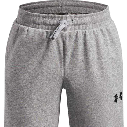 Grey-Black - Lifestyle - Under Armour Childrens-Kids Rival Tracksuit Bottoms