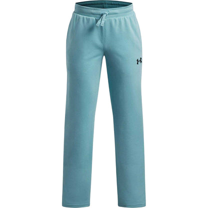 Blue-Black - Front - Under Armour Childrens-Kids Rival Tracksuit Bottoms