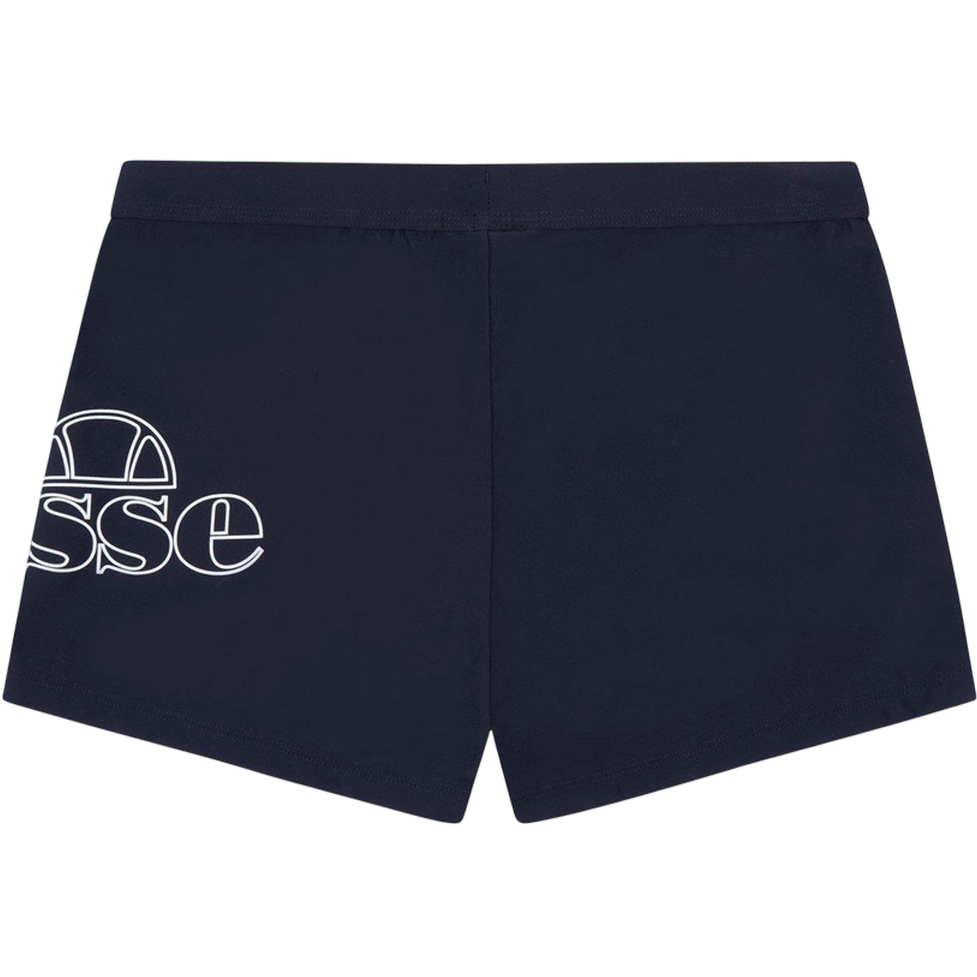 Black - Back - Ellesse Mens Orilla Logo Swim Shorts