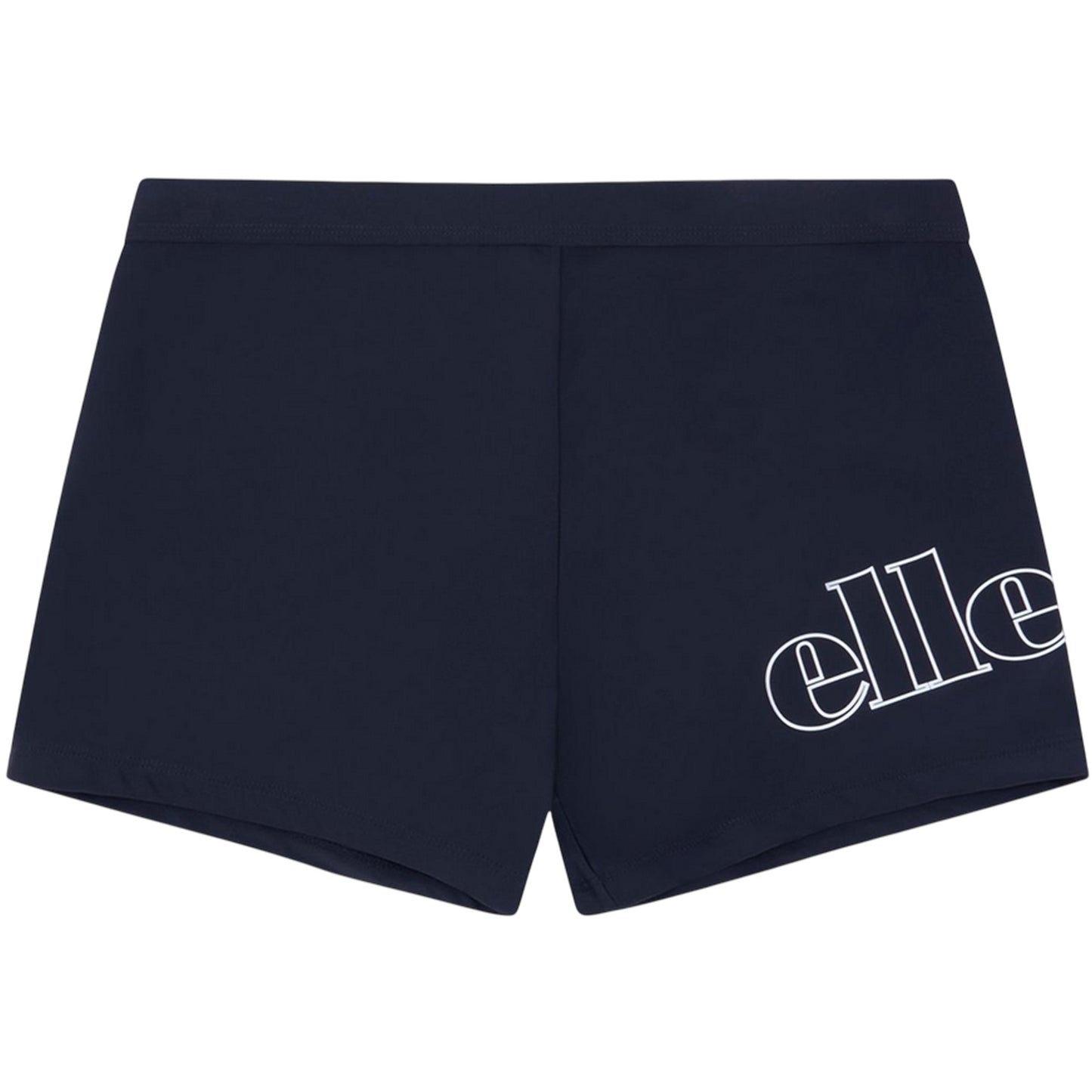 Black - Front - Ellesse Mens Orilla Logo Swim Shorts