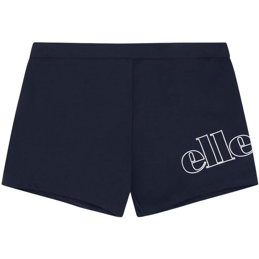Black - Front - Ellesse Mens Orilla Logo Swim Shorts