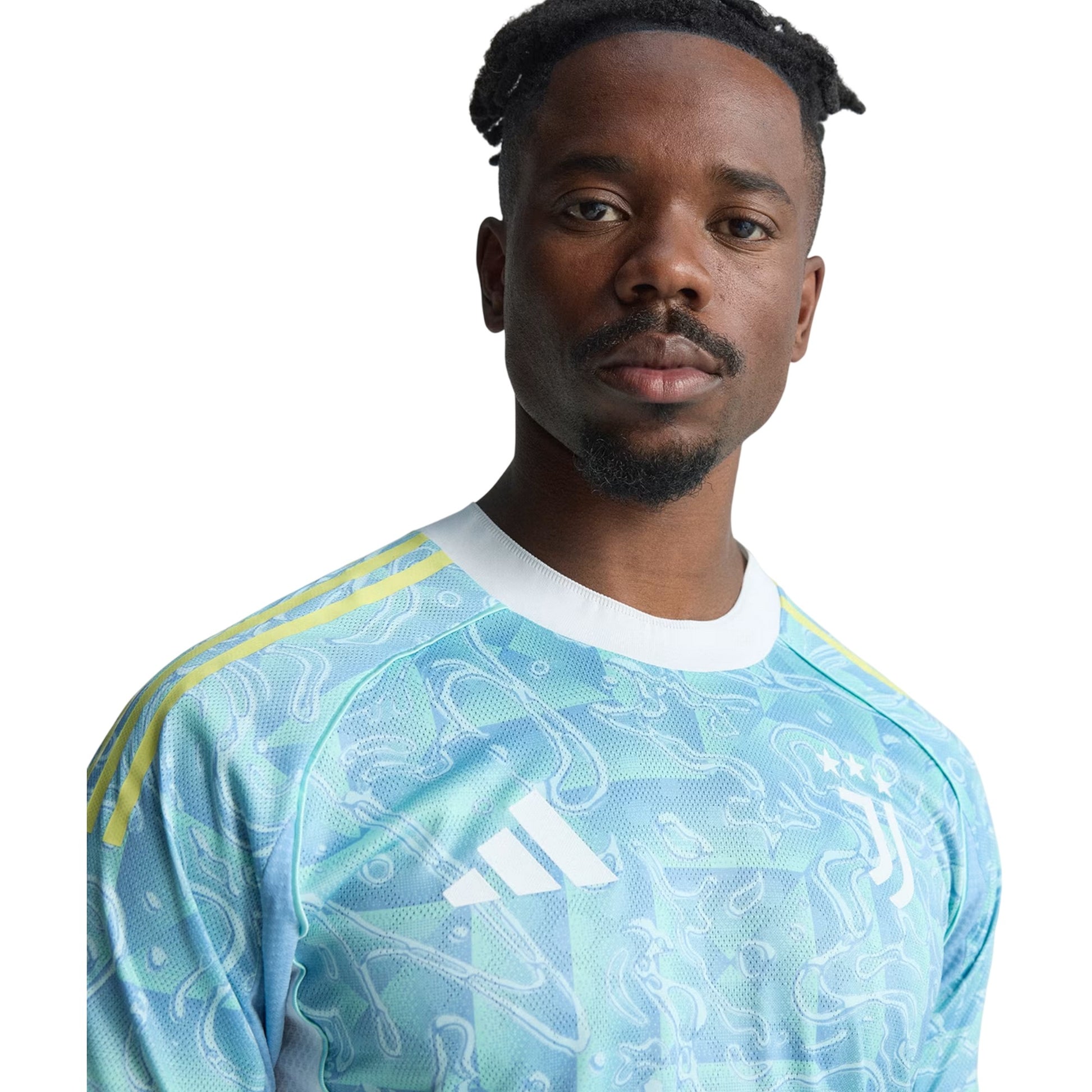 Blue - Side - Adidas Mens 25-26 Juventus FC Away Jersey