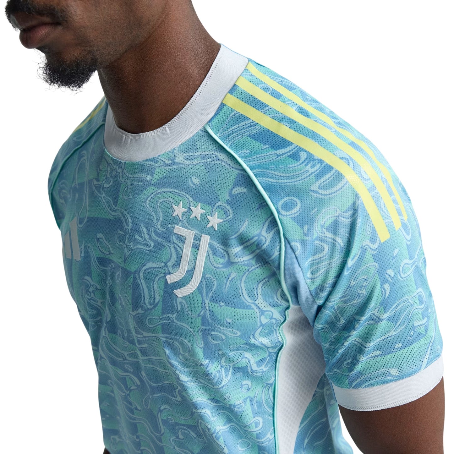 Blue - Pack Shot - Adidas Mens 25-26 Juventus FC Away Jersey
