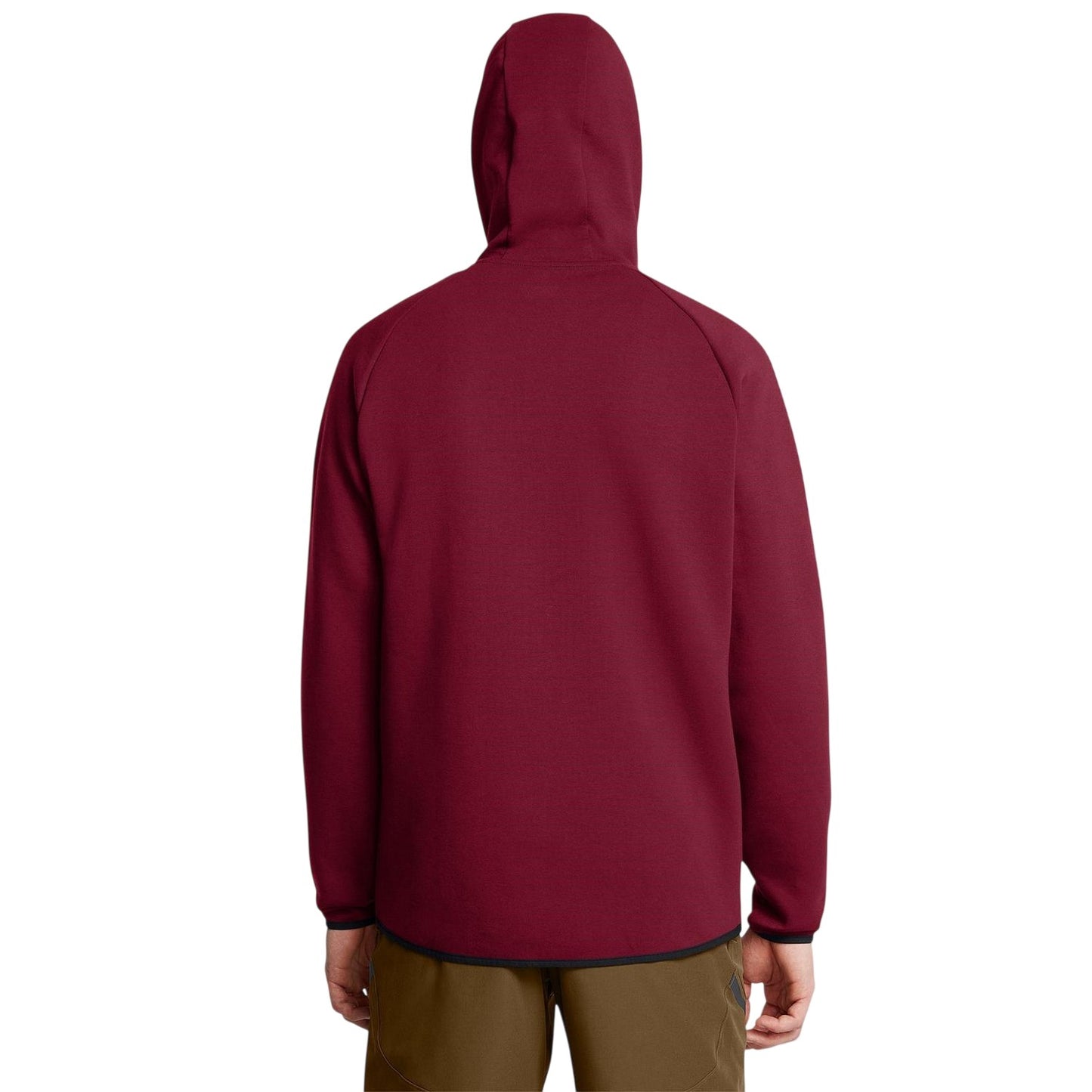 Red - Side - Under Armour Mens Unstoppable Sweat Jacket