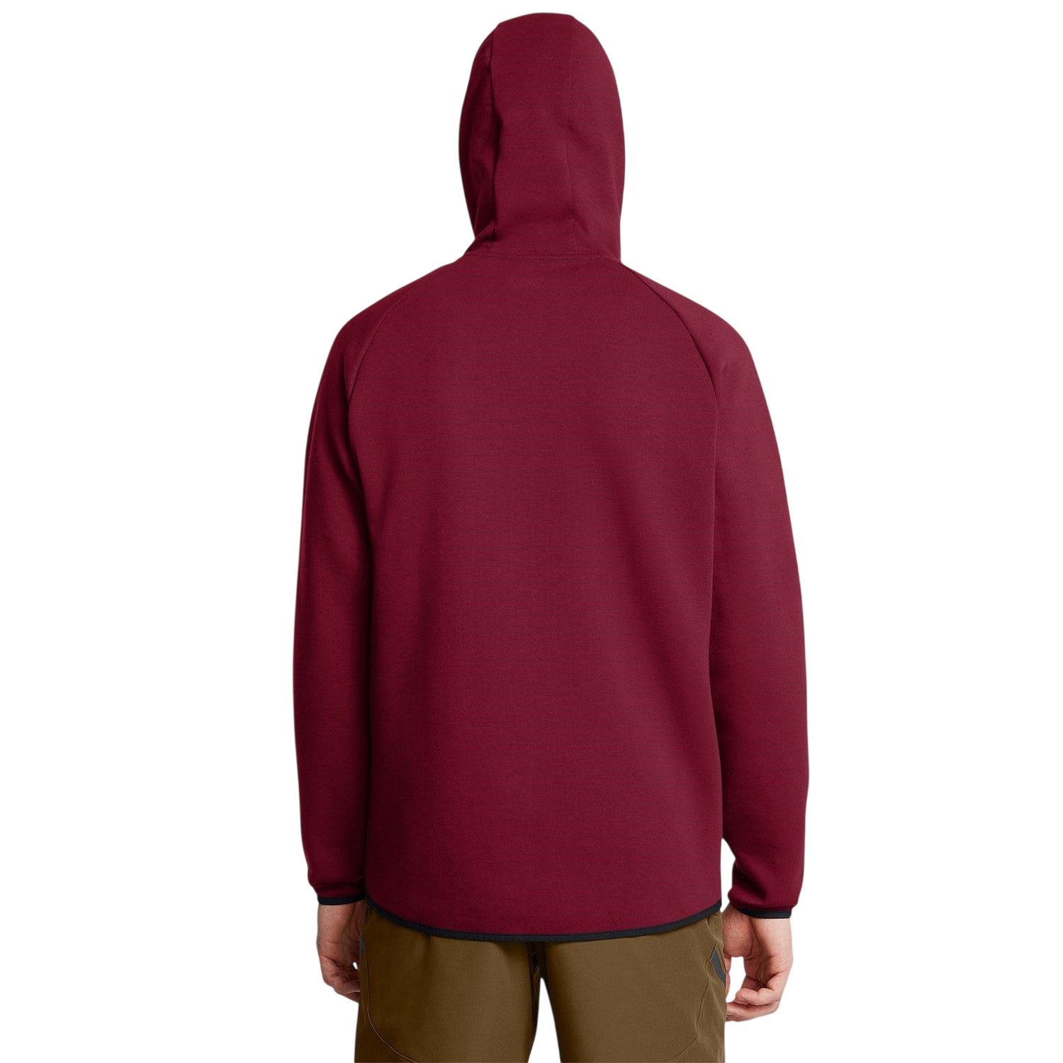 Red - Side - Under Armour Mens Unstoppable Sweat Jacket