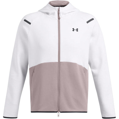 Grey - Front - Under Armour Mens Unstoppable Sweat Jacket