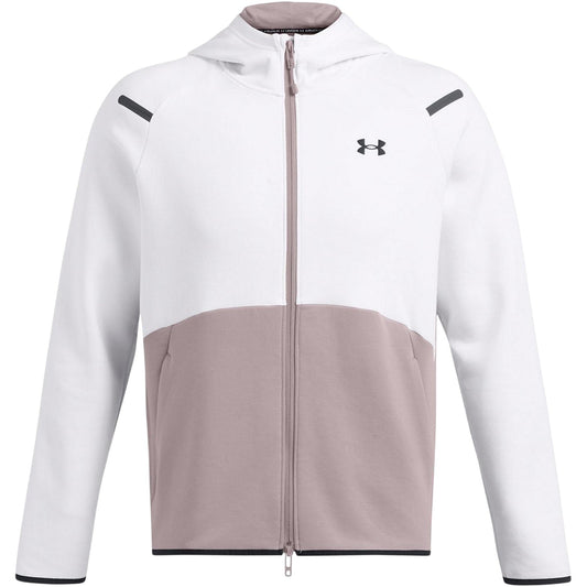 Grey - Front - Under Armour Mens Unstoppable Sweat Jacket