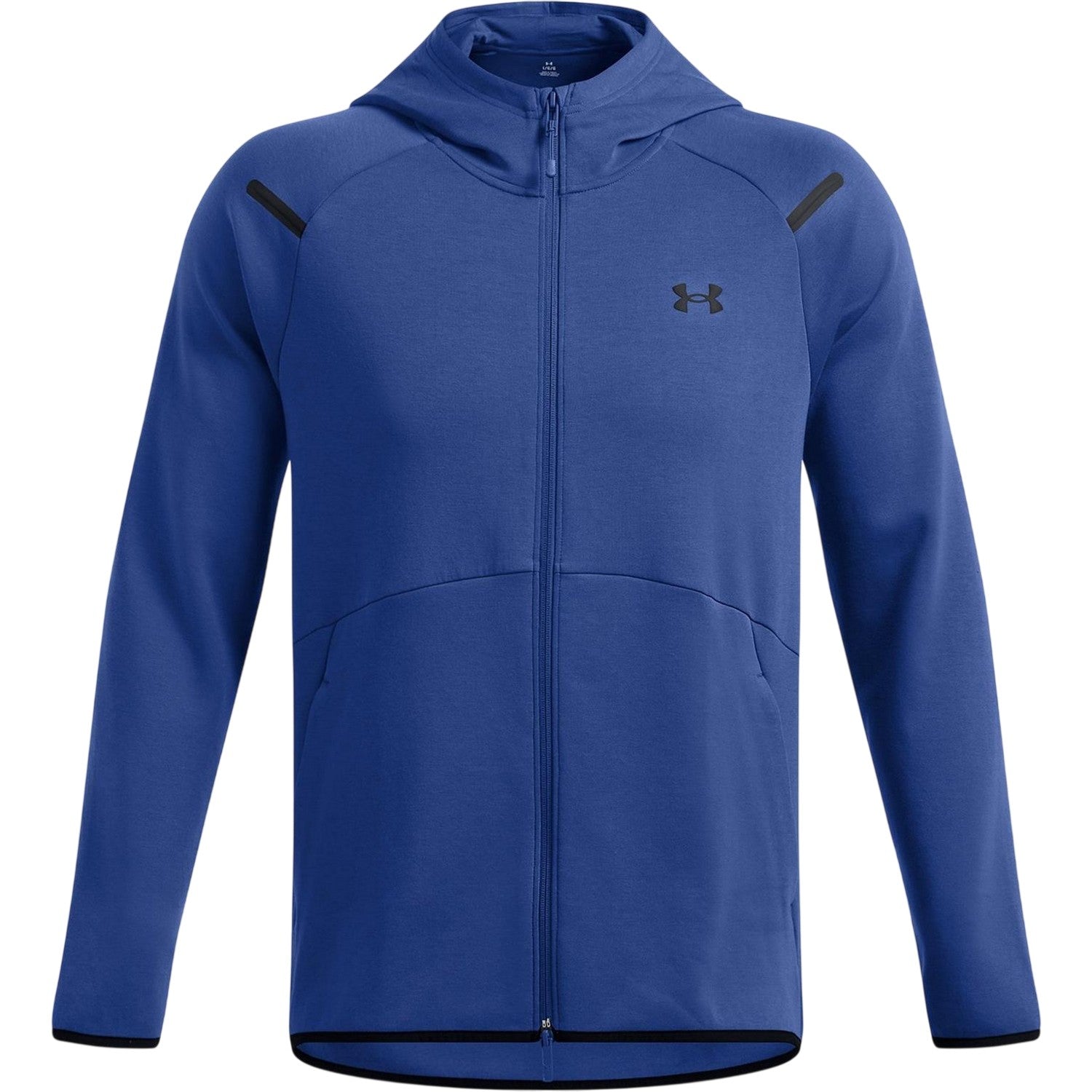 Blue - Front - Under Armour Mens Unstoppable Sweat Jacket