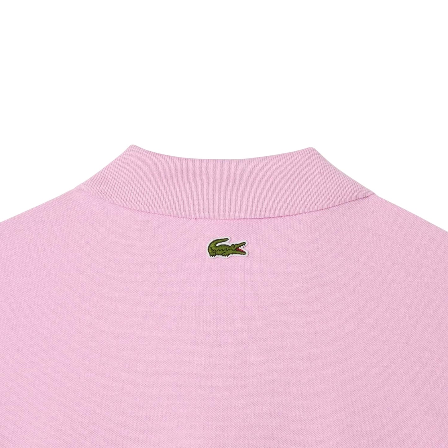 Pink - Side - Lacoste Unisex Adult L.12.12 Original Pique Polo Shirt