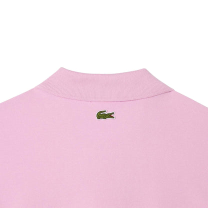 Pink - Side - Lacoste Unisex Adult L.12.12 Original Pique Polo Shirt