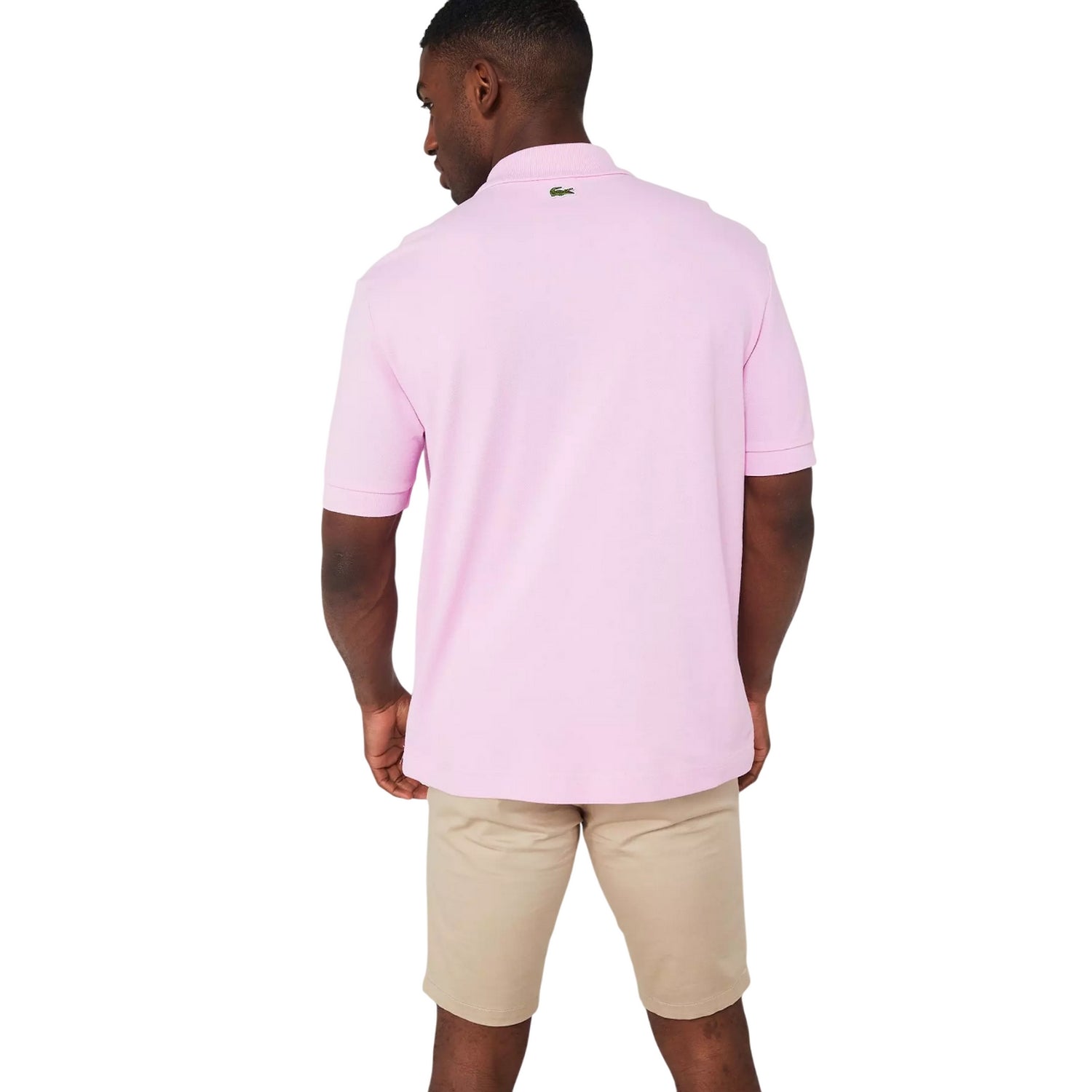 Pink - Pack Shot - Lacoste Unisex Adult L.12.12 Original Pique Polo Shirt