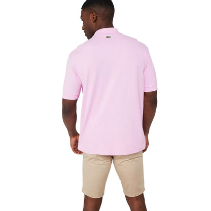 Pink - Pack Shot - Lacoste Unisex Adult L.12.12 Original Pique Polo Shirt