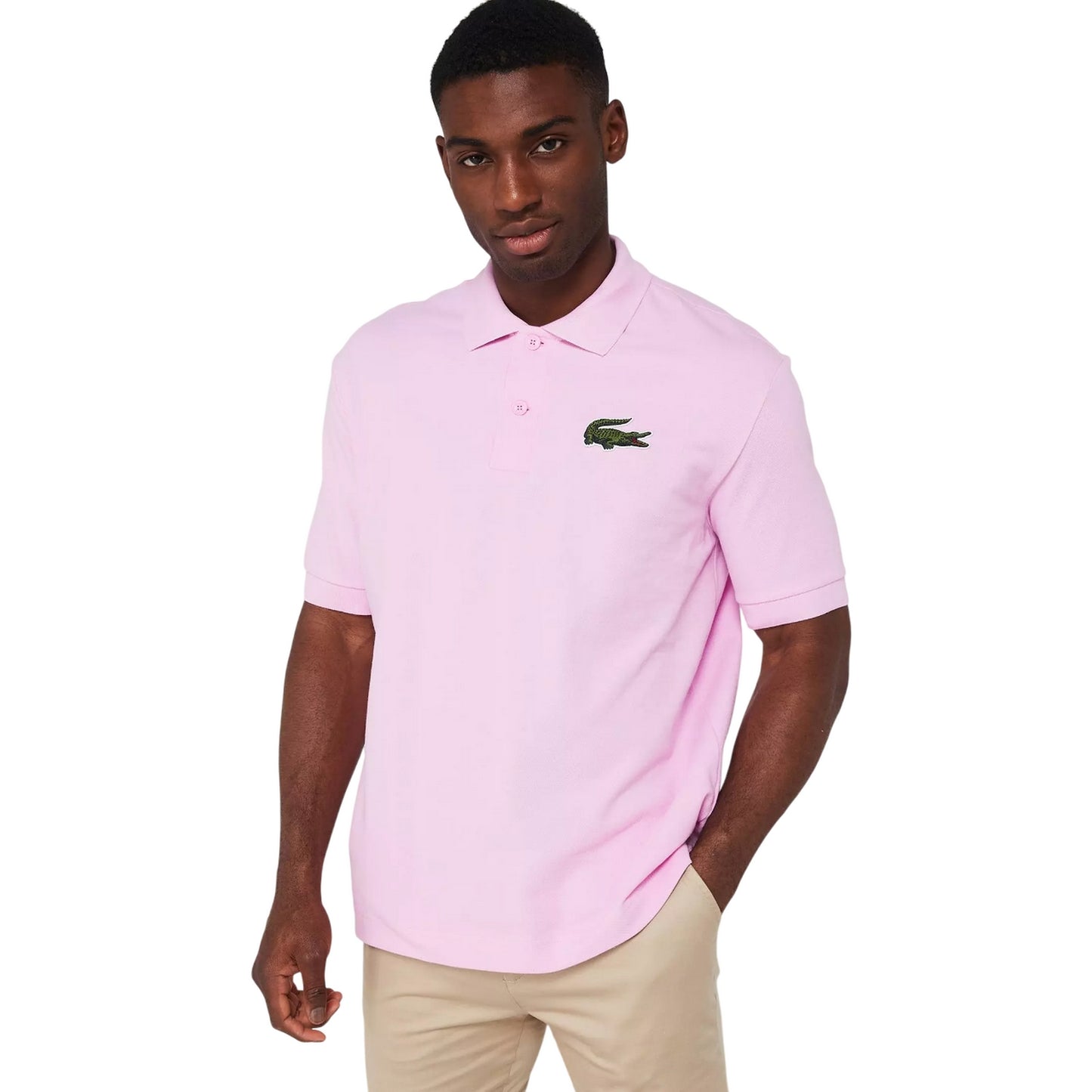 Pink - Lifestyle - Lacoste Unisex Adult L.12.12 Original Pique Polo Shirt