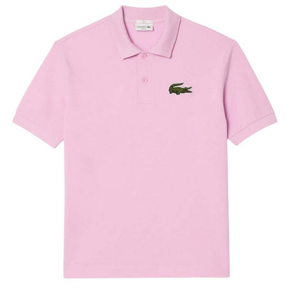 Pink - Front - Lacoste Unisex Adult L.12.12 Original Pique Polo Shirt