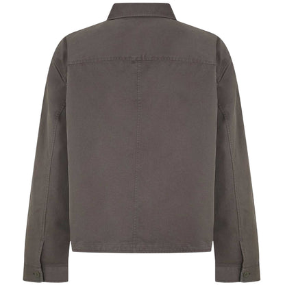 Beluga - Back - Calvin Klein Mens Logo Collared Overshirt