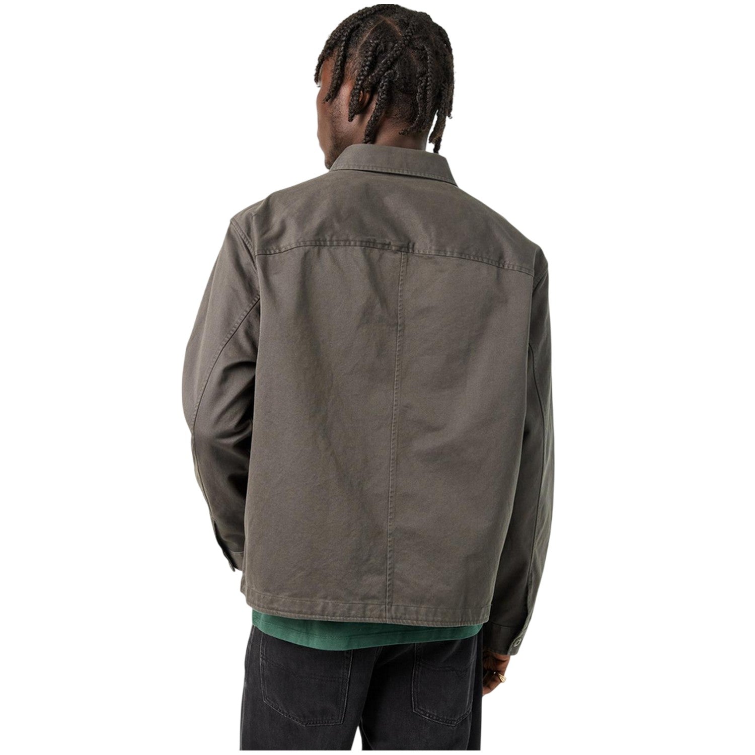 Beluga - Lifestyle - Calvin Klein Mens Logo Collared Overshirt
