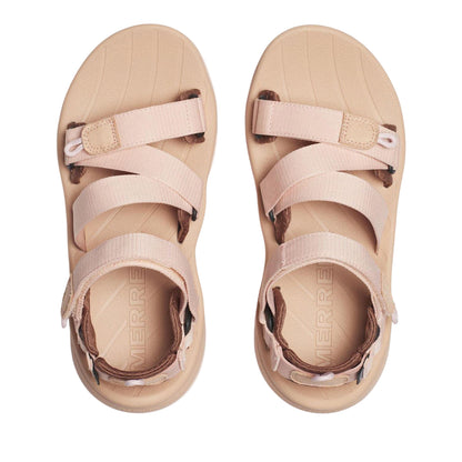 Rose Tan - Lifestyle - Merrell Womens-Ladies Speed Fusion Web Rmx Sports Sandals