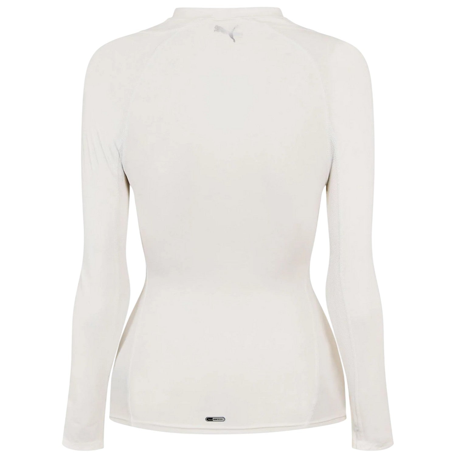 White - Back - Puma Womens-Ladies Pro Vent Base Layer Top