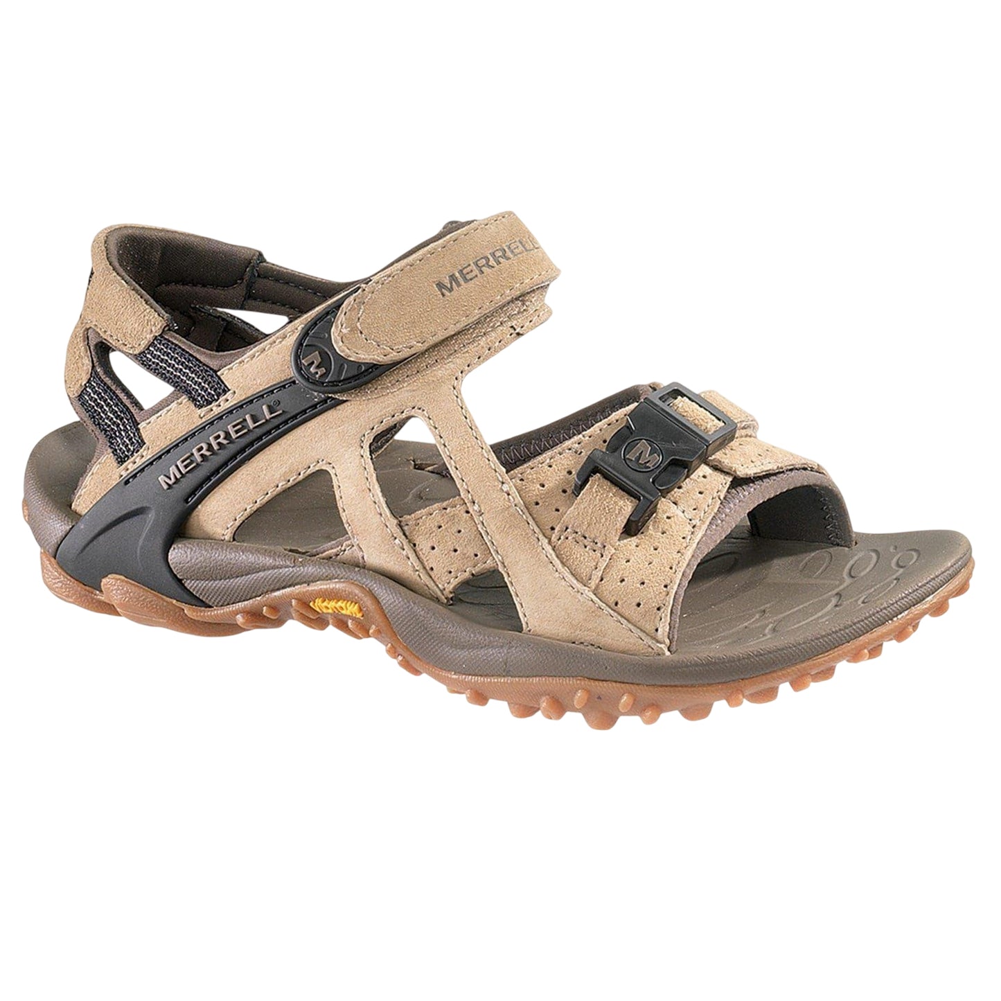 Taupe - Front - Merrell Womens-Ladies Kahuna Iii Suede Sandals