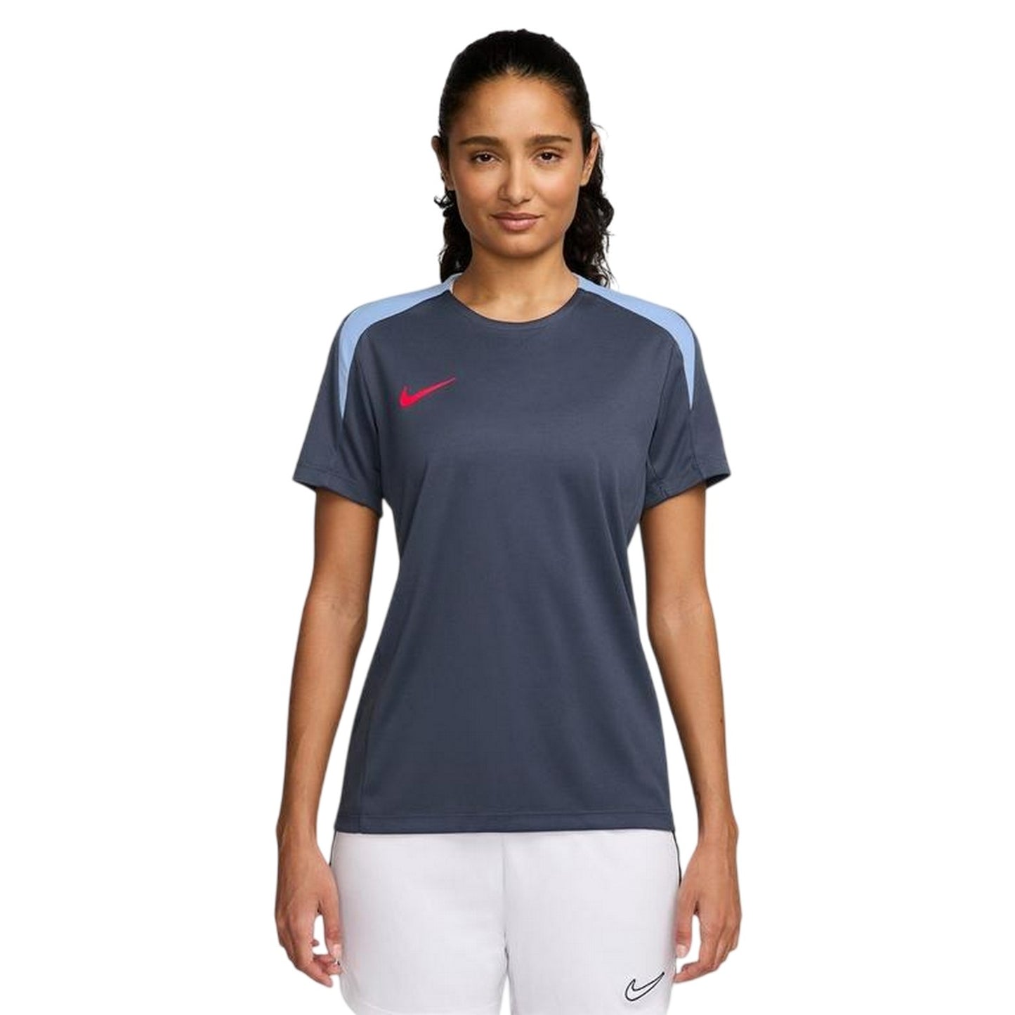 Blue-Grey - Front - Nike Womens-Ladies Strike Dri-FIT Shirt