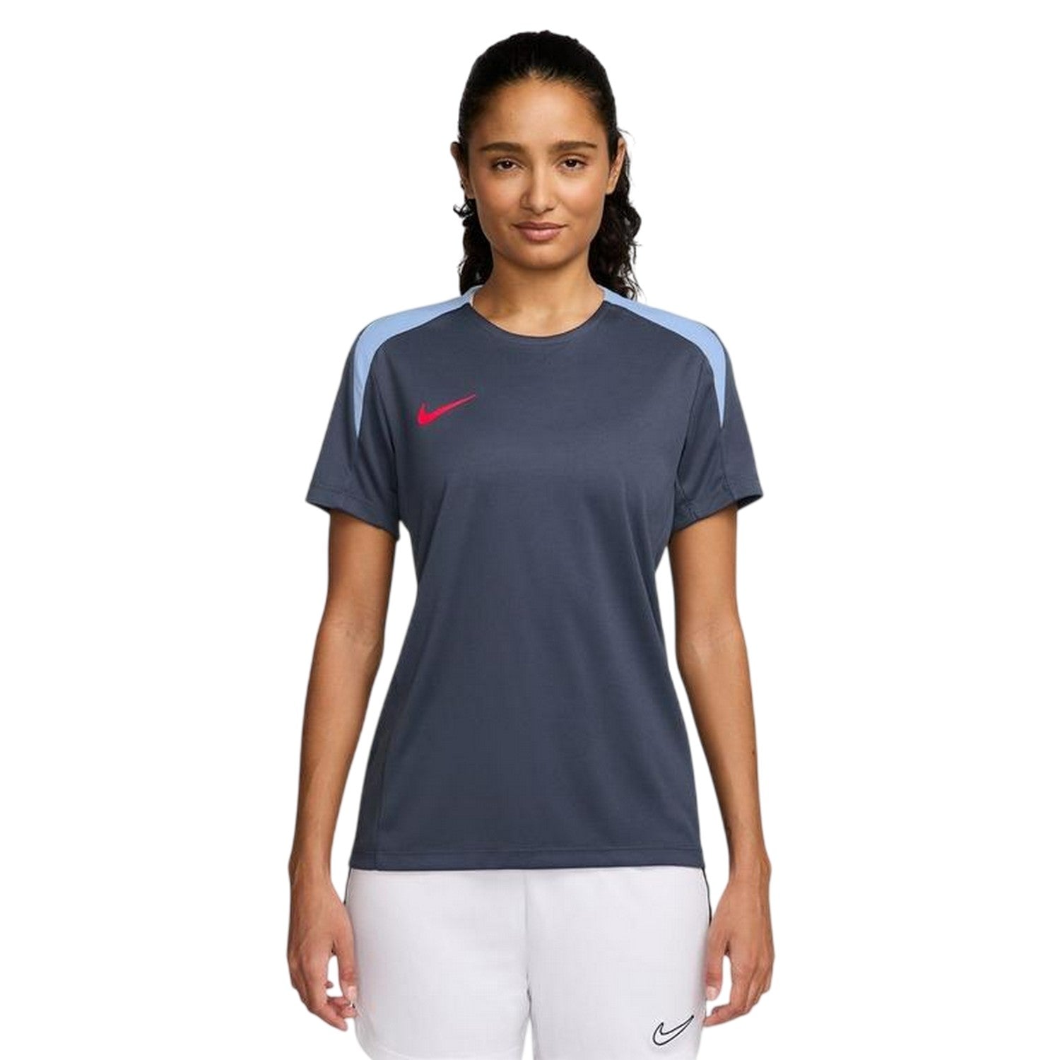 Blue-Grey - Front - Nike Womens-Ladies Strike Dri-FIT Shirt