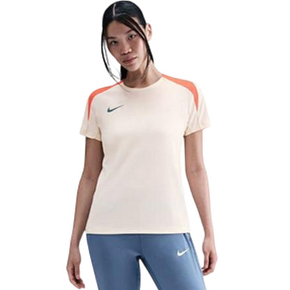 Beige-Orange - Front - Nike Womens-Ladies Strike Dri-FIT Shirt