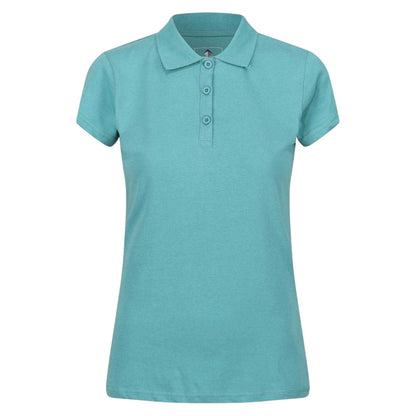 Bristol Blue - Front - Regatta Womens-Ladies Sinto Short-Sleeved Polo Shirt
