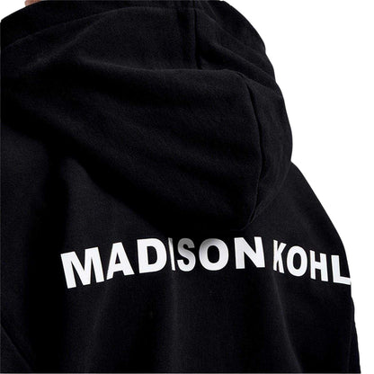 Black - Side - Madison Kohl Mens Core Hoodie