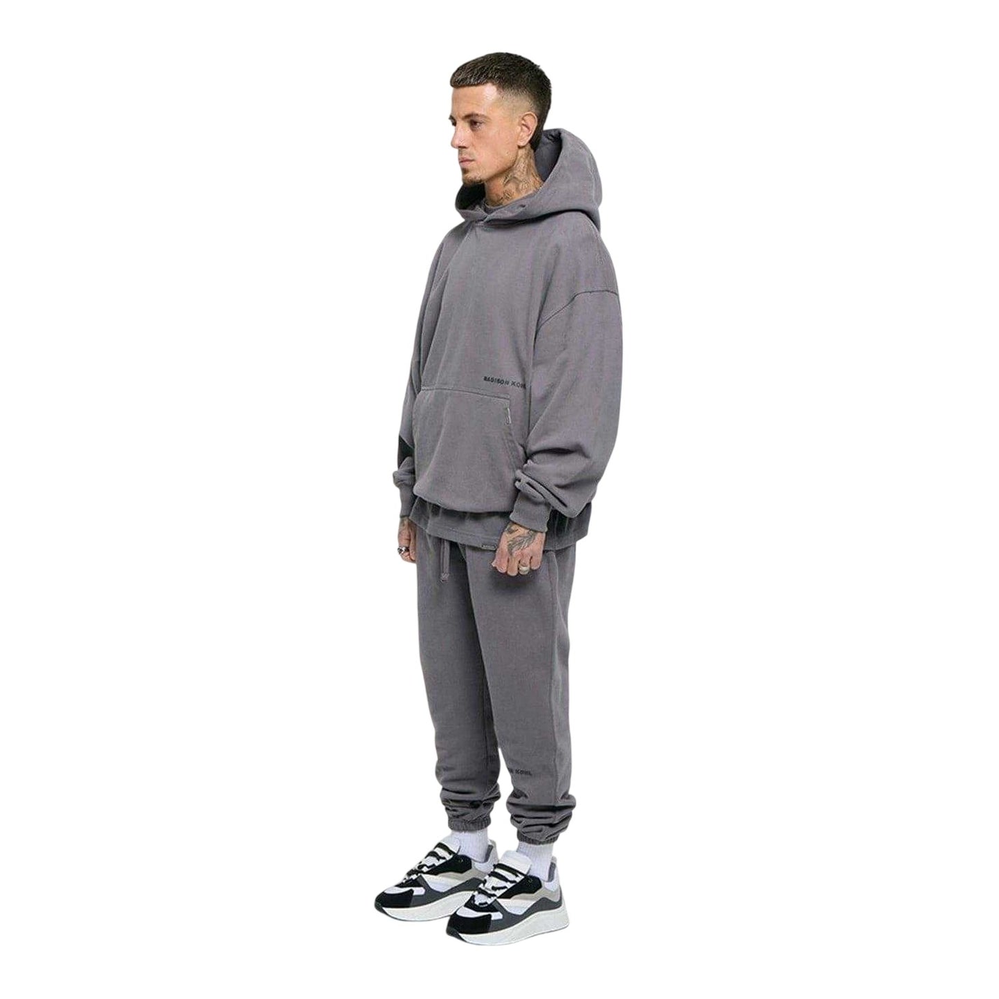 Grey - Lifestyle - Madison Kohl Mens Core Hoodie
