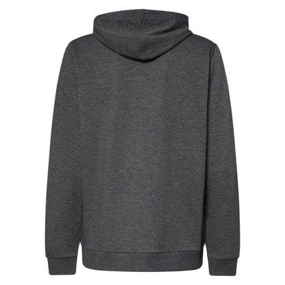 Dark Grey Heather - Back - Oakley Mens Bark Pullover Hoodie