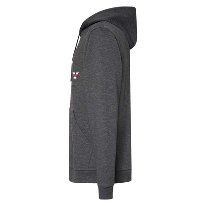 Dark Grey Heather - Side - Oakley Mens Bark Pullover Hoodie