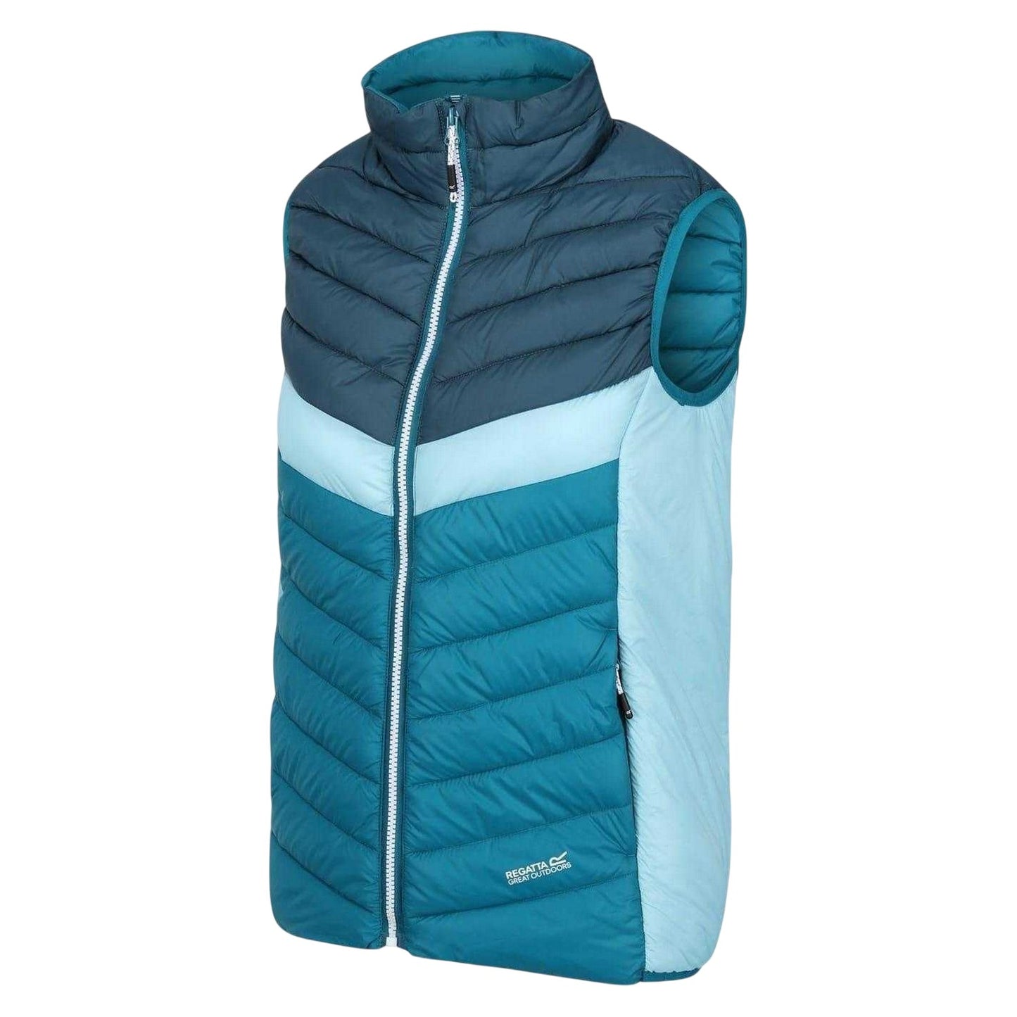 Gulfstream-Reflecting Lake - Side - Regatta Womens-Ladies Harrock Colour Block Gilet