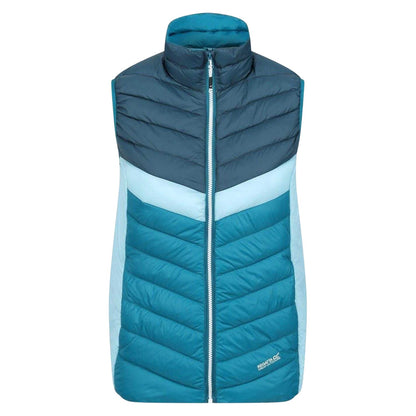 Gulfstream-Reflecting Lake - Front - Regatta Womens-Ladies Harrock Colour Block Gilet