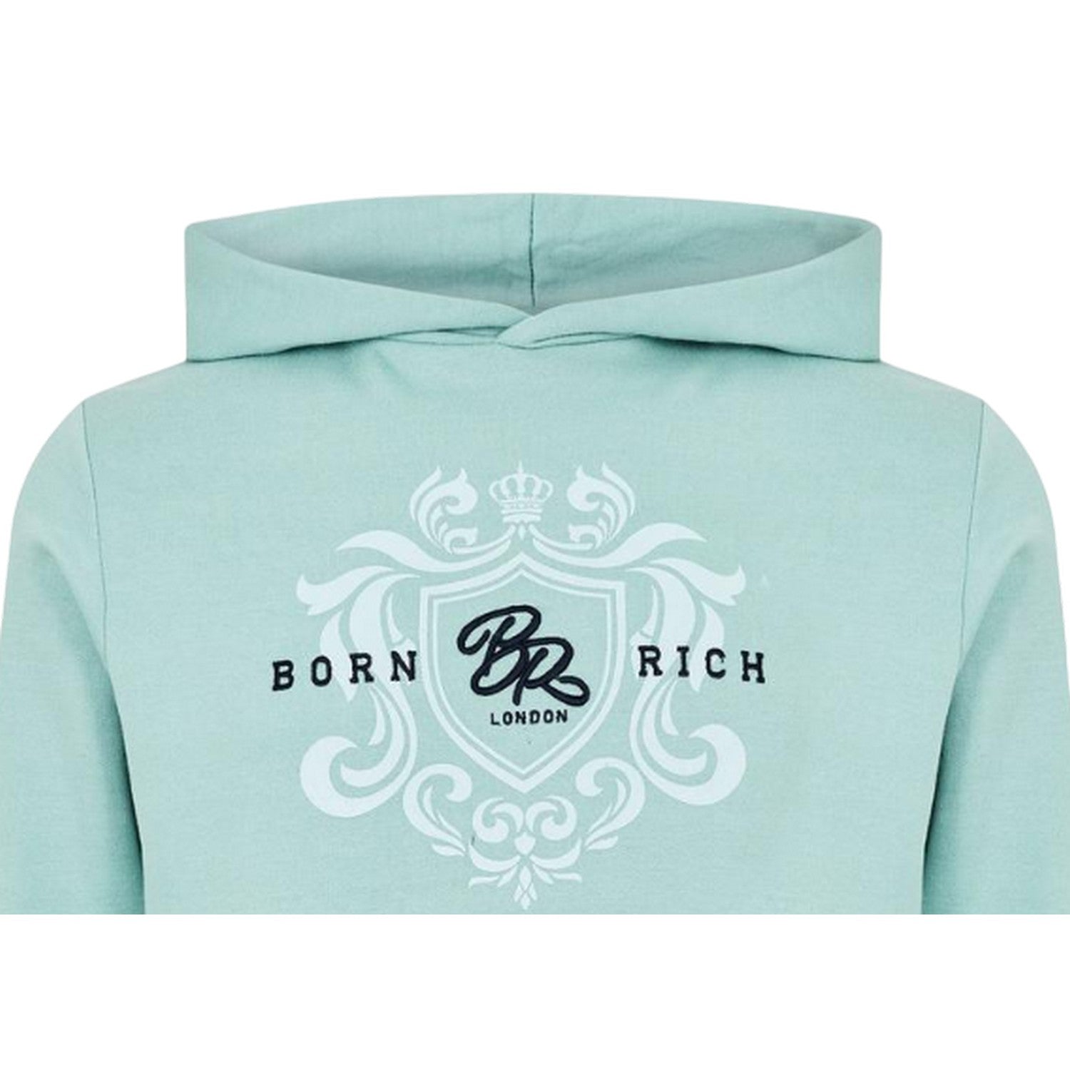 Blue - Side - Born Rich Mens Jairo Hoodie