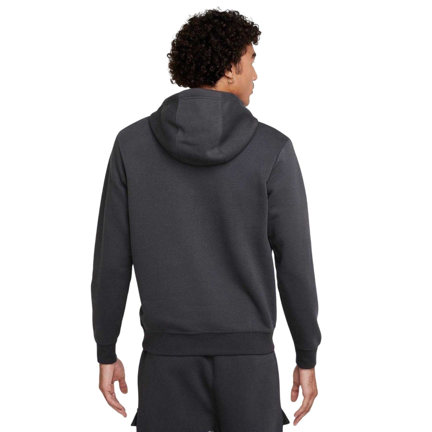 Black-Fir-White - Back - Nike Mens Air Fleece Pullover Hoodie