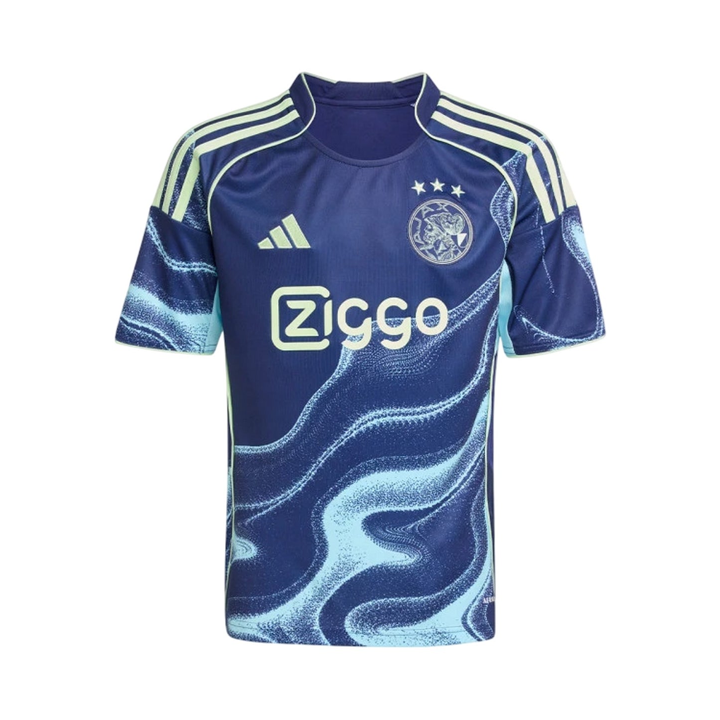Blue - Front - Adidas Childrens-Kids 25-26 Ajax Amsterdam Away Jersey