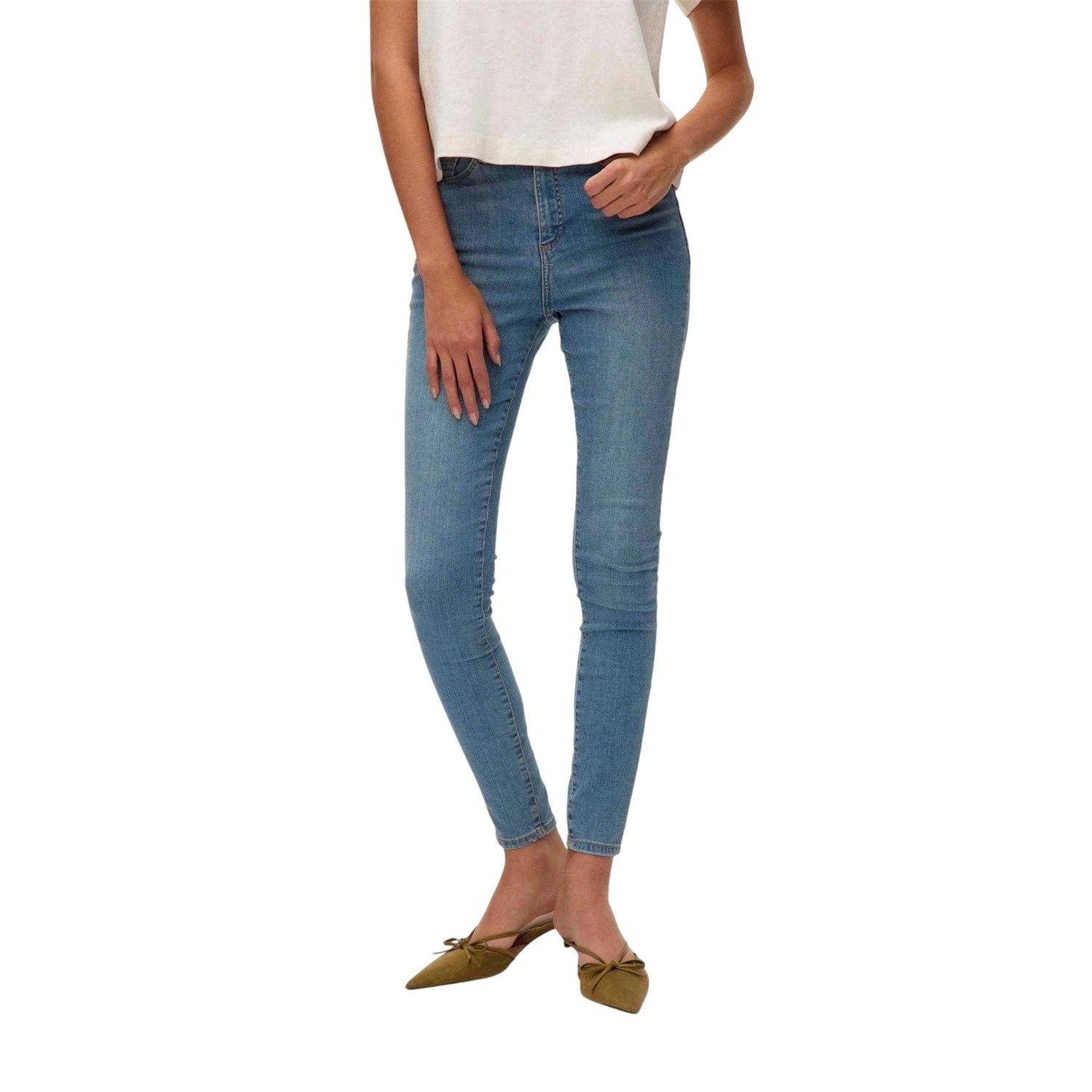 Light Blue - Lifestyle - Vero Moda Womens-Ladies Sophia Jeans