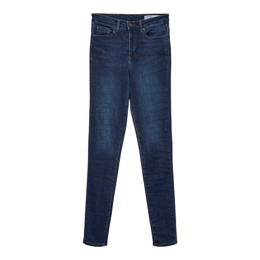 Dark Blue - Front - Vero Moda Womens-Ladies Sophia Jeans
