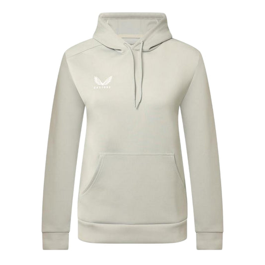 High Rise Grey - Front - Castore Womens-Ladies Scuba Hoodie