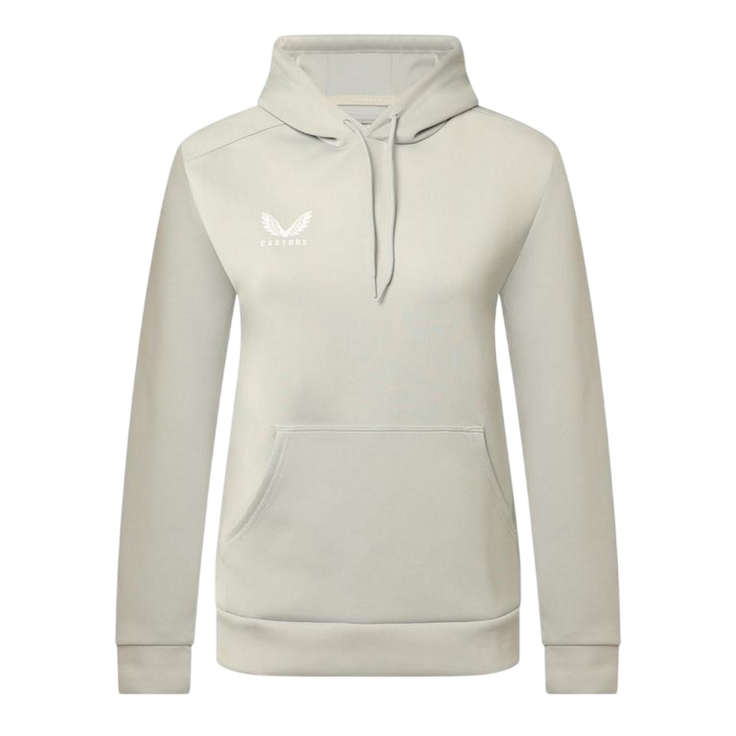 High Rise Grey - Front - Castore Womens-Ladies Scuba Hoodie