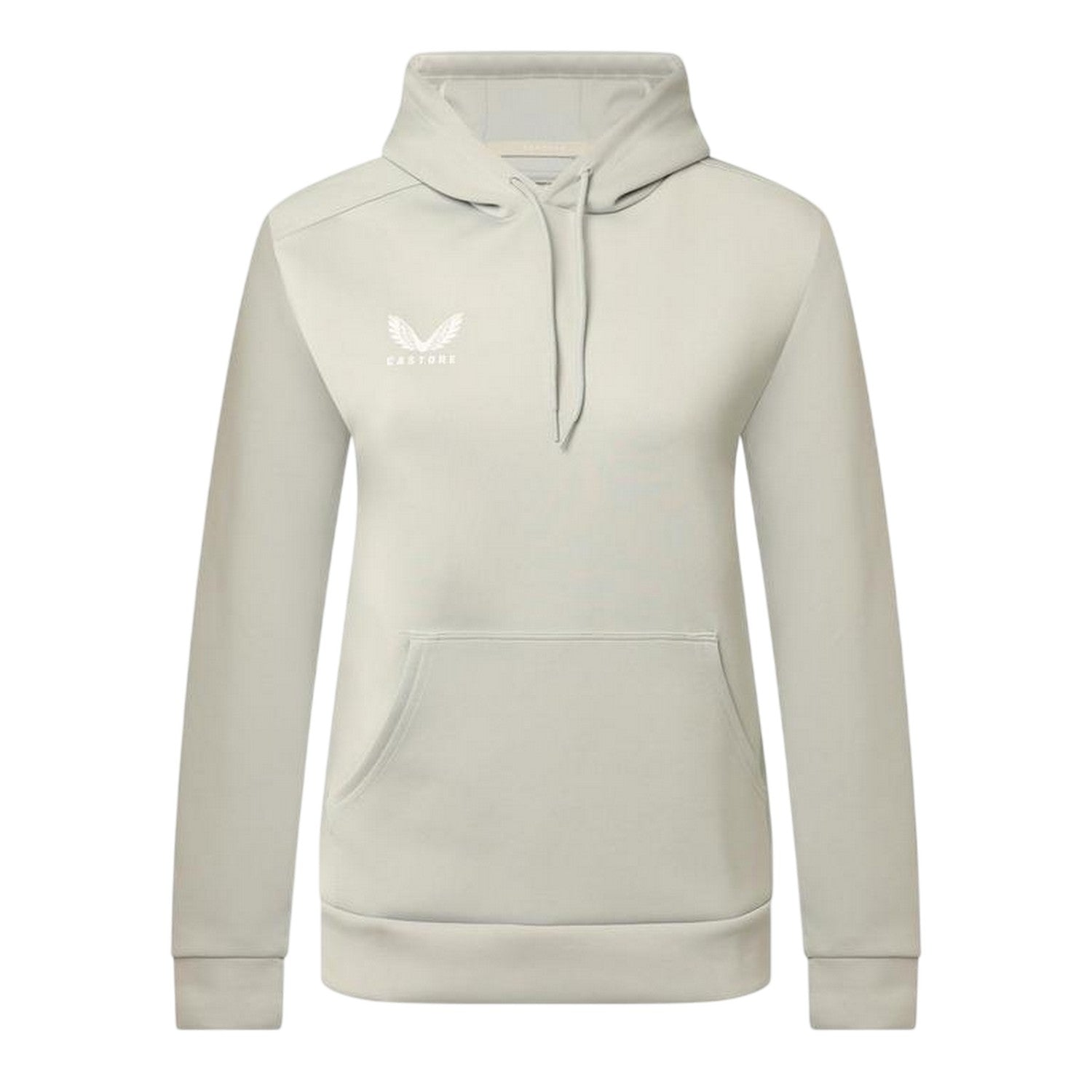 High Rise Grey - Front - Castore Womens-Ladies Scuba Hoodie